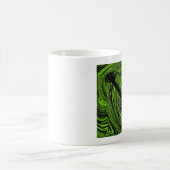 Mug Guitare Abstraite, Vert (Centre)