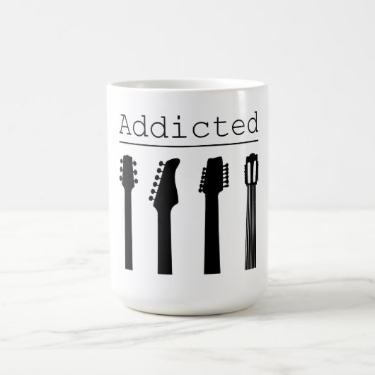 Mug Guitare accro (Centre)