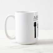 Mug Guitare accro (Gauche)