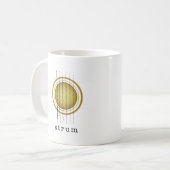 Mug Guitare acoustique (Devant gauche)