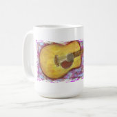 Mug Guitare acoustique (Devant gauche)