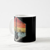 Mug Guitare Basse Rétro (Devant gauche)