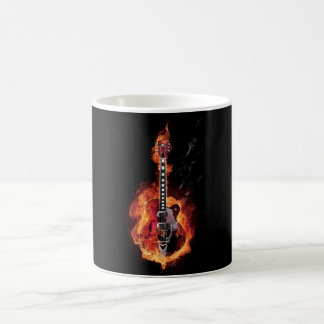 Mug Guitare brûlante