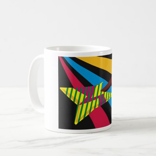 Mug Guitare colorée (Devant gauche)