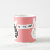 Mug Guitare d'art de bruit de mod (Centre)
