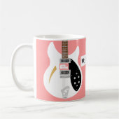 Mug Guitare d'art de bruit de mod (Gauche)