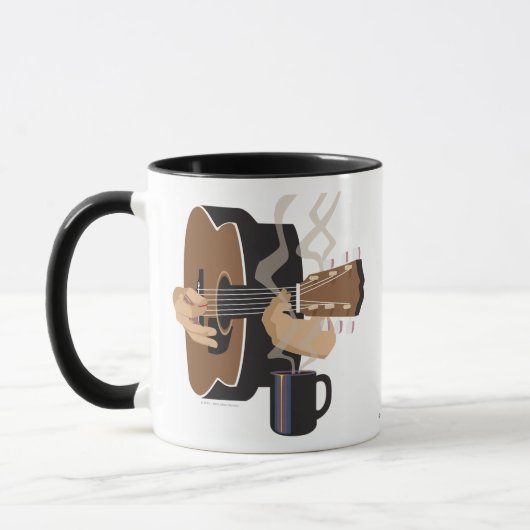 Mug Guitare de café (Gauche)
