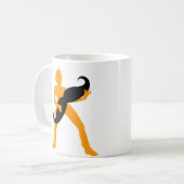 Mug Guitare de cheveux (Devant gauche)