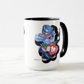 Mug Guitare de Coeur métalphanumérique (Devant droit)