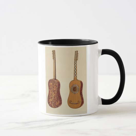 Mug Guitare de Rizzio, des "instruments de musique (Droite)