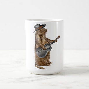 Mug Guitare des chiens des Prairies