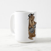 Mug Guitare des chiens des Prairies (Devant gauche)