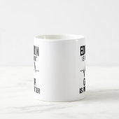 Mug Guitare Drôle Prof de Musique Professeur d'École (Centre)