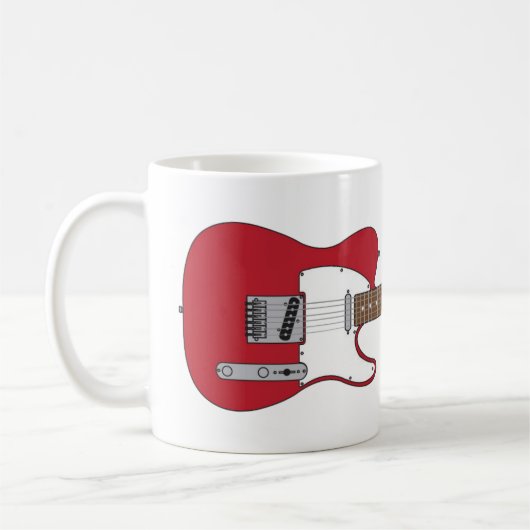 Mug Guitare électrique (Gauche)