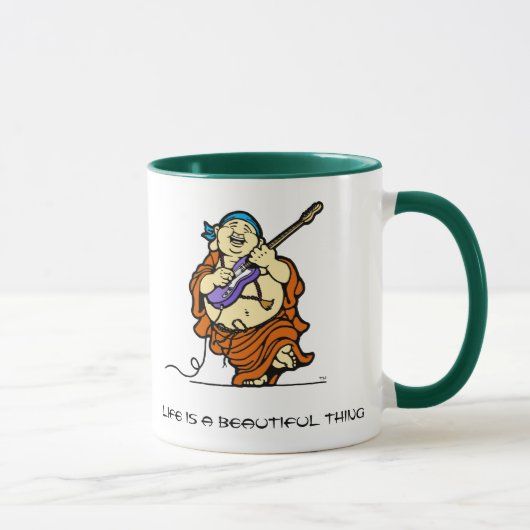 Mug Guitare électrique de Bouddha (Droite)