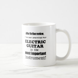 Mug Guitare électrique Instrument le plus important