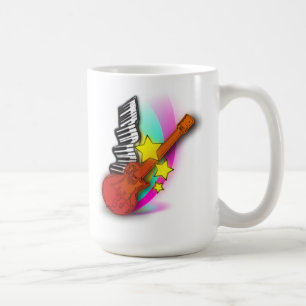 Mug Guitare et piano