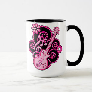 Mug Guitare Girlie