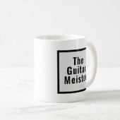 Mug Guitare Meister Gris Black Music Instrument (Devant droit)