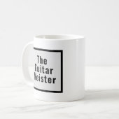 Mug Guitare Meister Gris Black Music Instrument (Devant gauche)