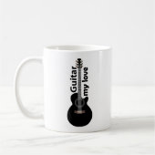 Mug Guitare My Love Guitar (Gauche)