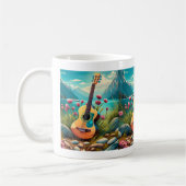 Mug Guitare naturelle (Gauche)