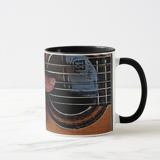 Mug Guitare Player 2 MUSIQUE Collection de cadeaux (Droite)