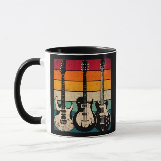 Mug Guitare rétro (Gauche)