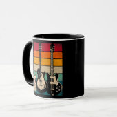 Mug Guitare rétro (Devant gauche)
