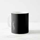 Mug Guitare Rock Band Et Rouleau Pour Hommes Bande Tee (Devant gauche)