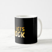 Mug Guitare Rock n Roll (Devant droit)