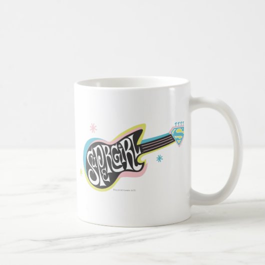 Mug Guitare supergirl (Droite)
