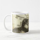 Mug Guitare vintage et microphone (Gauche)