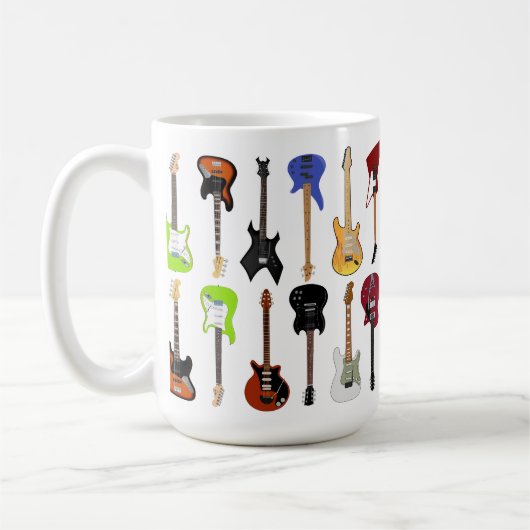 Mug Guitares (Gauche)