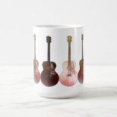 Mug Guitares acoustiques classiques Instrument rustiqu (Centre)