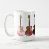 Mug Guitares acoustiques classiques Instrument rustiqu (Gauche)