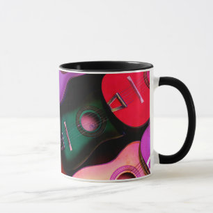 Mug Guitares colorées