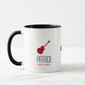 Mug guitares cool personnalisées (Gauche)