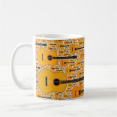 Mug guitares de fractale (Gauche)