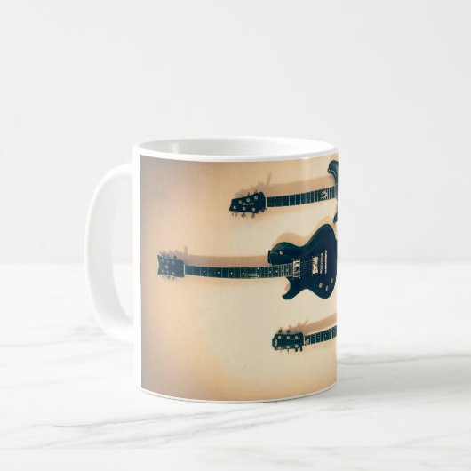 Mug Guitares gauchères (Devant gauche)