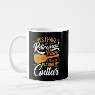 Mug Guitariste à la retraite