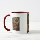 Mug guitariste abstrait II (Gauche)