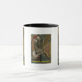 Mug guitariste abstrait V (Centre)