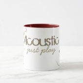 Mug Guitariste acoustique (Centre)