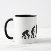 Mug Guitariste guitariste évolution  (Gauche)
