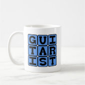 Mug Guitariste, Musicien à cordes (Gauche)