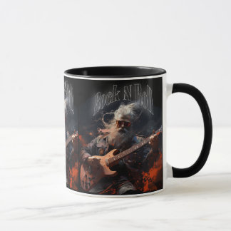 Mug Guitariste Rock N Roll Cool