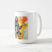 Mug Guitariste sur mesure (Devant droit)