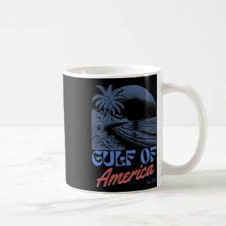 Mug Gulf Of Us America Est 2025 Retro Vintage Beach 6