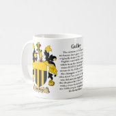 Mug Gulley, l'origine, la signification et la crête (Devant gauche)